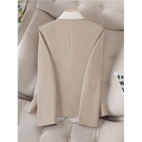 2-Piece Elegant Women's Suit Set, Autumn - Picture 2 of 4